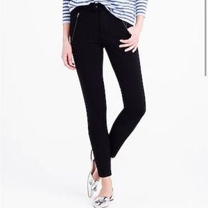 J. Crew Women Pants Black Pixie Zipper Size 4R